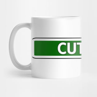 Cute Street Street Sign Mug